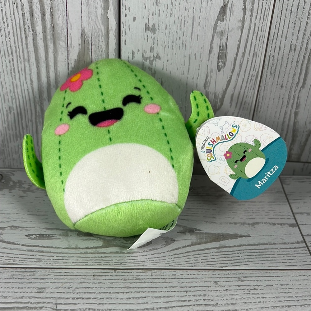 2025 Squishmallows + McDonalds Maritza the Cactus Plush Toy